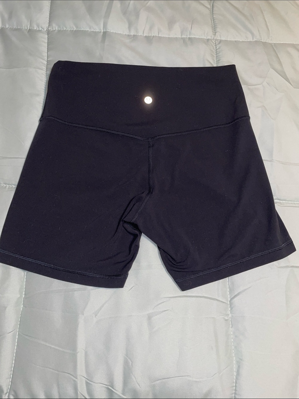 lululemon athletica Black High-Rise Bike Shorts